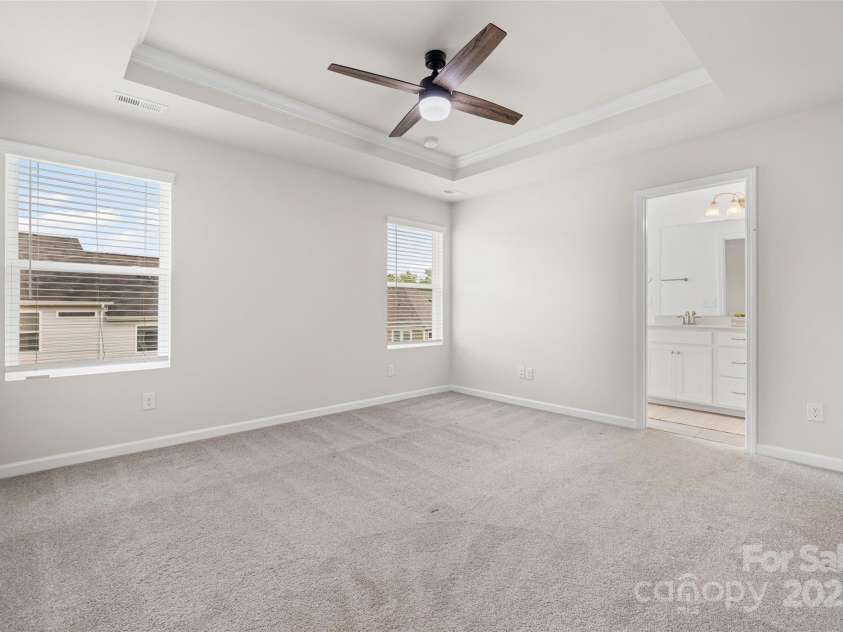 15626 Little Bluestem Street, Charlotte, NC 28278.  MLS# CAR4278751, YatesRealty ID 28323. Large primary bedroom