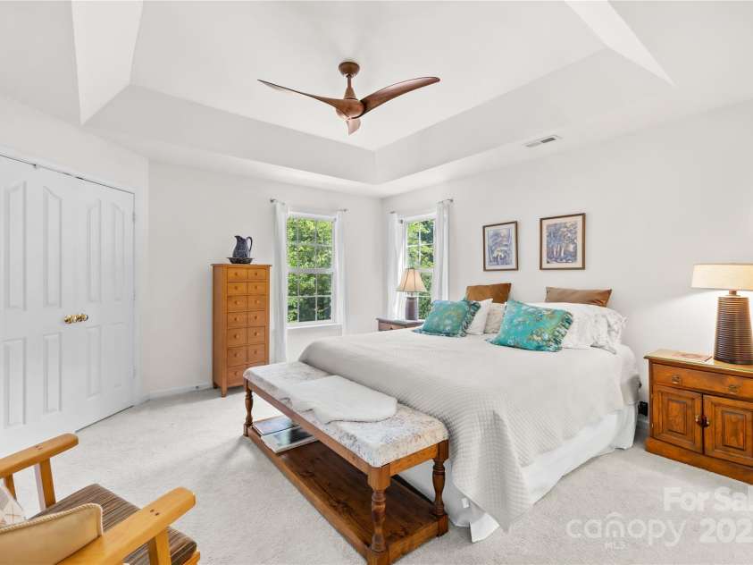 8682 Brook Glen Lane, Huntersville, NC 28078.  MLS# CAR4281128, YatesRealty ID 28327. Primary Bedroom