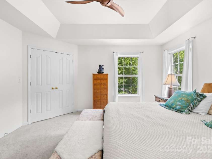 8682 Brook Glen Lane, Huntersville, NC 28078.  MLS# CAR4281128, YatesRealty ID 28327. Primary Bedroom