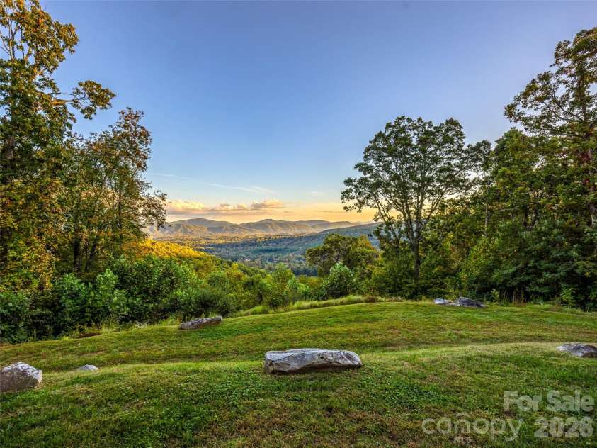 91 Great Oak Lane, Fairview, NC 28730.  MLS# CAR4376722, YatesRealty ID 28334. Backyard space and southern vistas