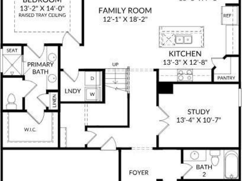 1024 Garfield Road, Sherrills Ford, NC 28673.  MLS# CAR4381891, YatesRealty ID 28335. Main Level