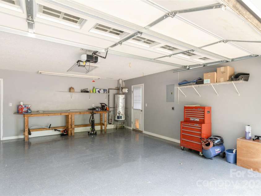 802 Woodlark Court, Fletcher, NC 28732.  MLS# CAR4274029, YatesRealty ID 28336. Oversized 2 car garage