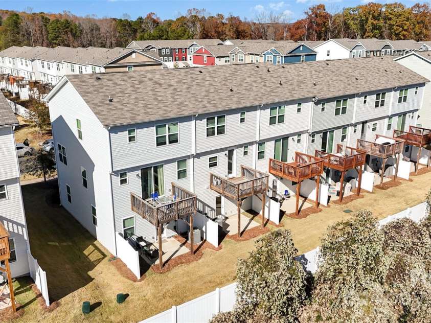 1132 Keydet Drive, Charlotte, NC 28216.  MLS# CAR4321794, YatesRealty ID 2834. Back Exterior