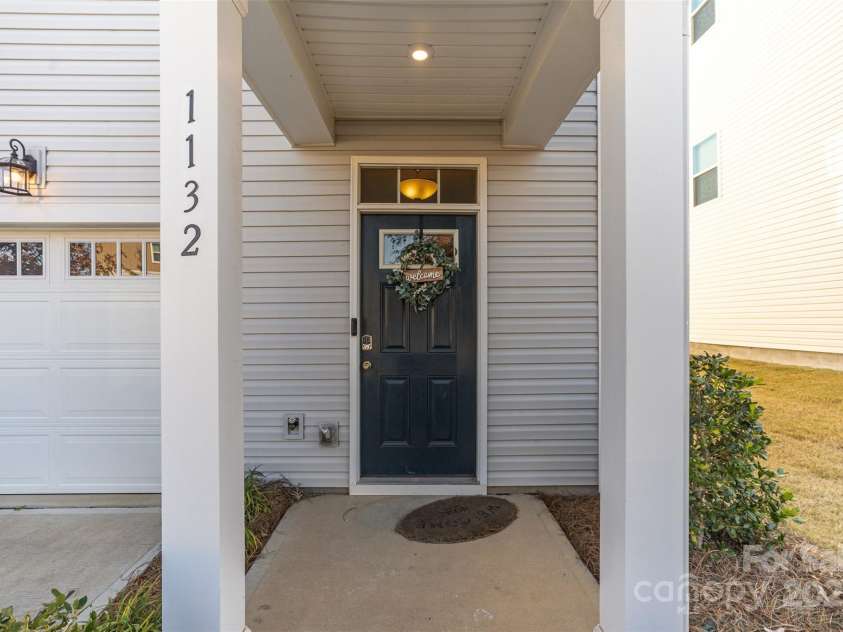 1132 Keydet Drive, Charlotte, NC 28216.  MLS# CAR4321794, YatesRealty ID 2834. Front Walkway