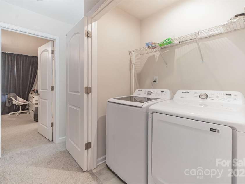 1132 Keydet Drive, Charlotte, NC 28216.  MLS# CAR4321794, YatesRealty ID 2834. Laundry area