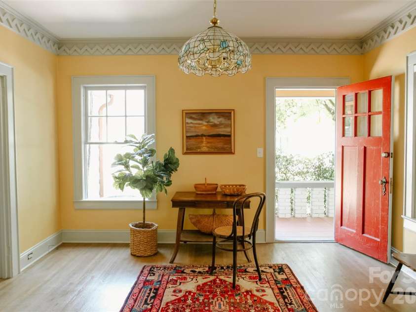 135 Beech Street, Concord, NC 28025.  MLS# CAR4390447, YatesRealty ID 28341. Side front entrance
