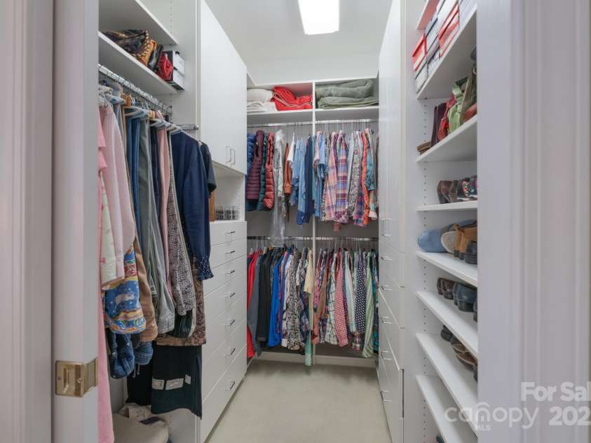 104 Hallmark Crossing, Rock Hill, SC 29732.  MLS# CAR4243961, YatesRealty ID 28343. Primary Closet with Custom Shelving