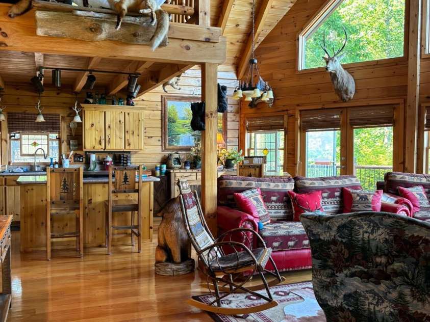 300 Williams Circle, Lake Lure, NC 28746.  MLS# CAR4364114, YatesRealty ID 28345. 