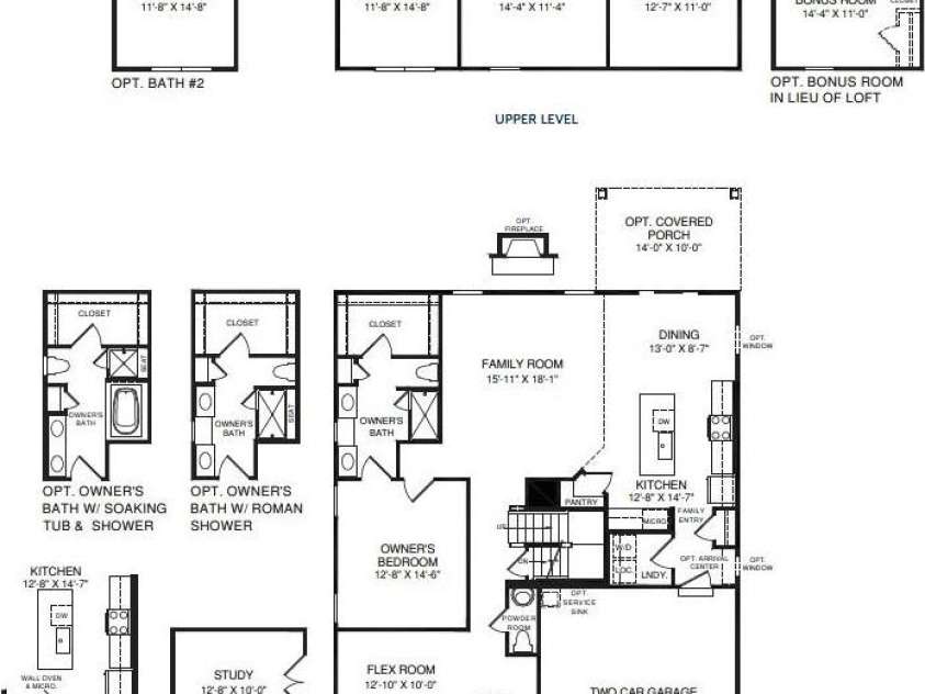 523 Lenswood Court, Denver, NC 28037.  MLS# CAR4254560, YatesRealty ID 28345. Anderson floor plan main and upper level