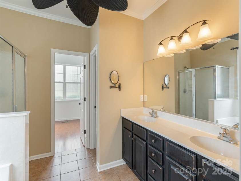 15 Dansford Lane, Arden, NC 28704.  MLS# CAR4255173, YatesRealty ID 28347. Gotta have a double vanity...lots of room for toiletries...shower and bath...