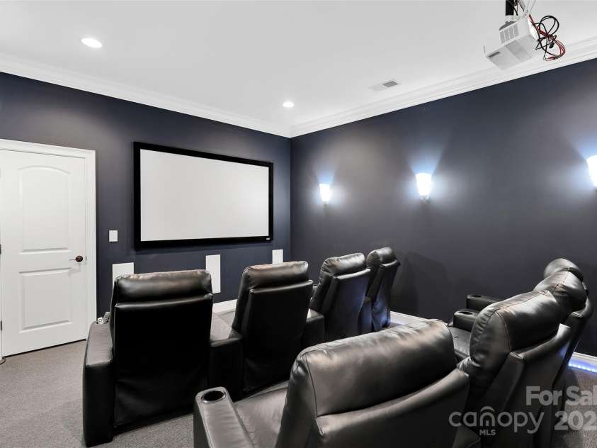 4552 Sawgrass Court, Denver, NC 28037.  MLS# CAR4277524, YatesRealty ID 28354. Theater Room