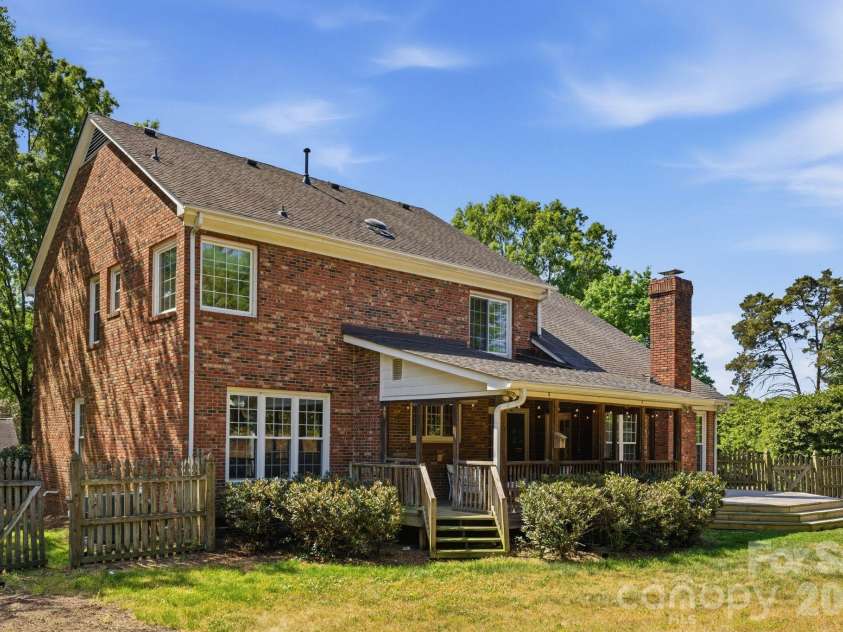 7006 Darnley Place, Charlotte, NC 28226.  MLS# CAR4367074, YatesRealty ID 28363. Rear Exterior