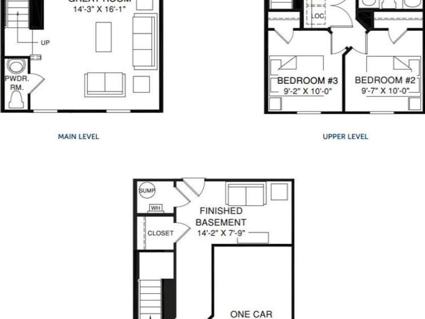 5772 Knox Lane, Kannapolis, NC 28081.  MLS# CAR4247142, YatesRealty ID 28372. Juniper Floor plan with rec room (finished basement)