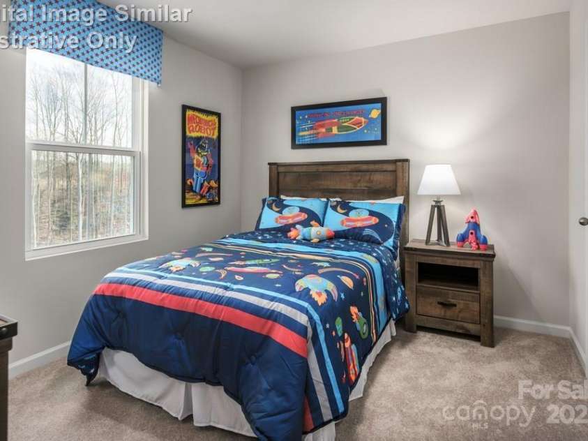 1813 Millstream Drive, China Grove, NC 28023.  MLS# CAR4248118, YatesRealty ID 28373. Third Bedroom Upstairs