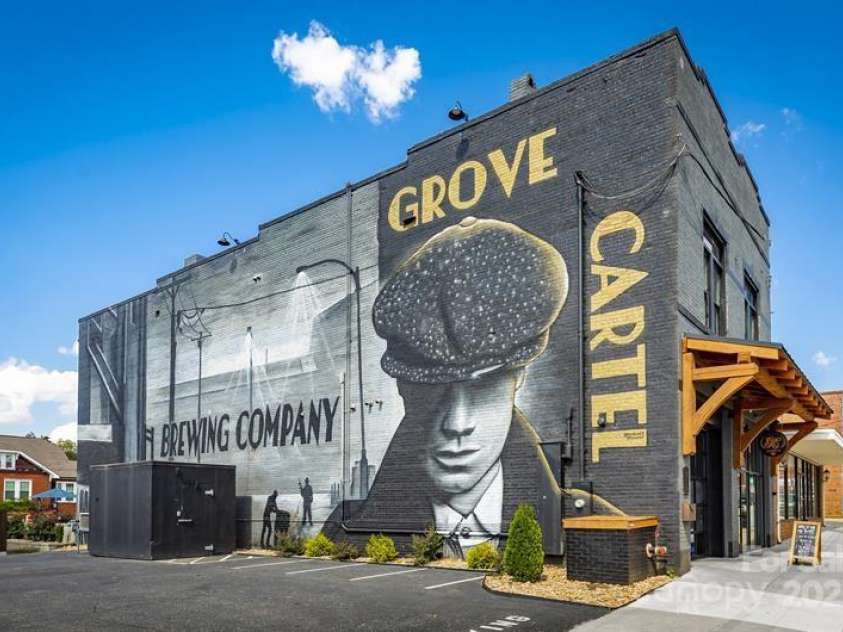 1231 Elm Forest Lane, China Grove, NC 28023.  MLS# CAR4249057, YatesRealty ID 28374. Area Photo - Enjoy a pint at Grove Cartel Brewing Company