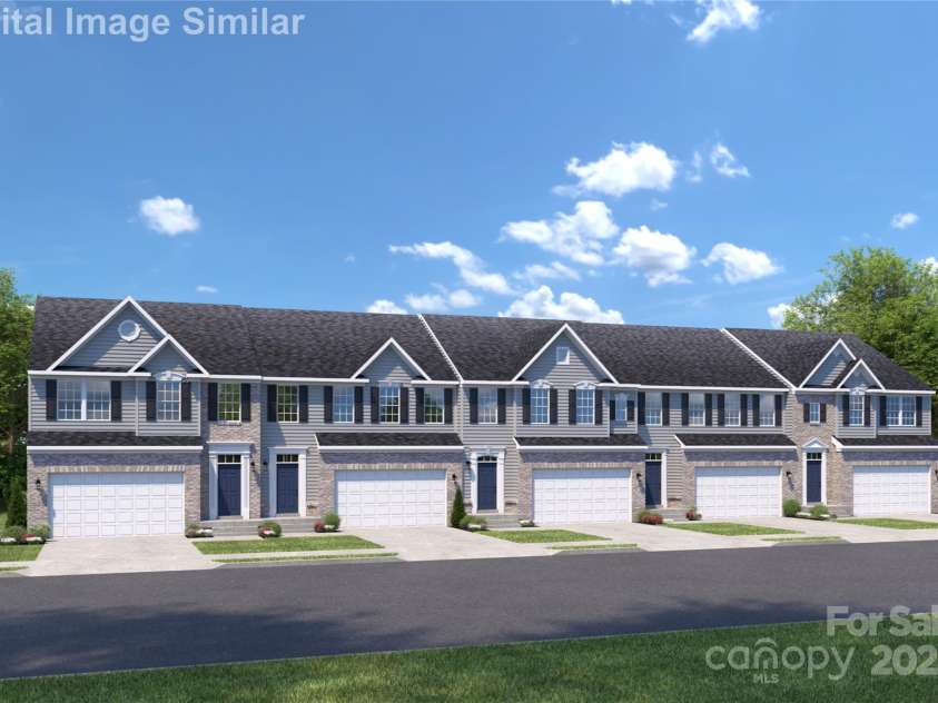 7335 Childress Drive, Concord, NC 28025.  MLS# CAR4262975, YatesRealty ID 28376. Rosecliff - Elevations vary.  To be Built.  Illustrative purposes only