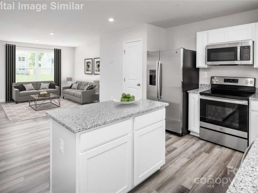 1202 Elm Forest Lane, China Grove, NC 28023.  MLS# CAR4301498, YatesRealty ID 28379. Illustrative purposes only