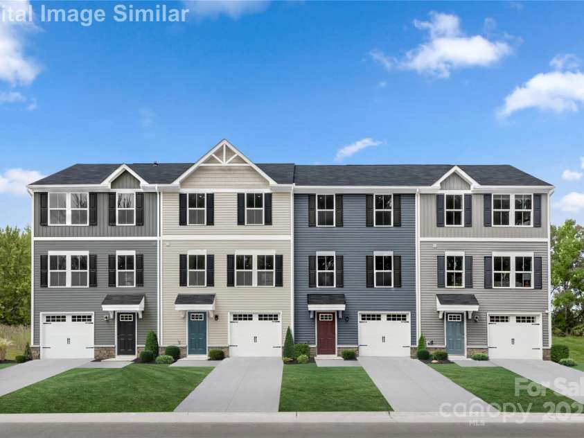 7020 Capstan Terrace, Charlotte, NC 28269.  MLS# CAR4280579, YatesRealty ID 28386. Juniper.  Elevations vary. - Enjoy your new townhome close to highways, uptown and more