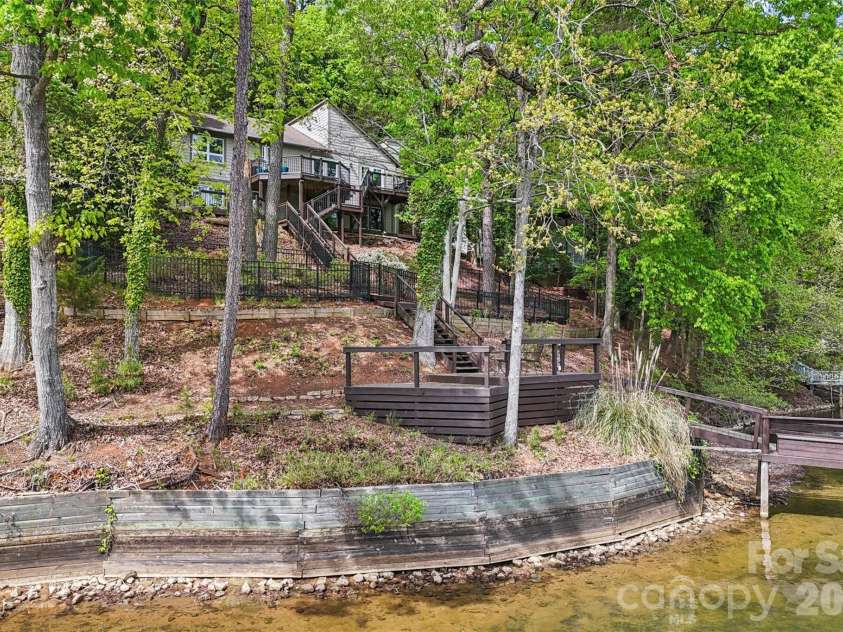 16118 Tana Tea Circle, Tega Cay, SC 29708.  MLS# CAR4368051, YatesRealty ID 28390. Water Level Deck
