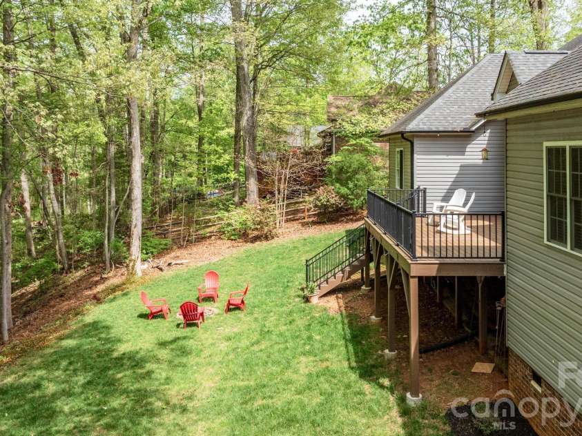 7867 Golf Course Drive, Denver, NC 28037.  MLS# CAR4355635, YatesRealty ID 28391. Fire Pit Area