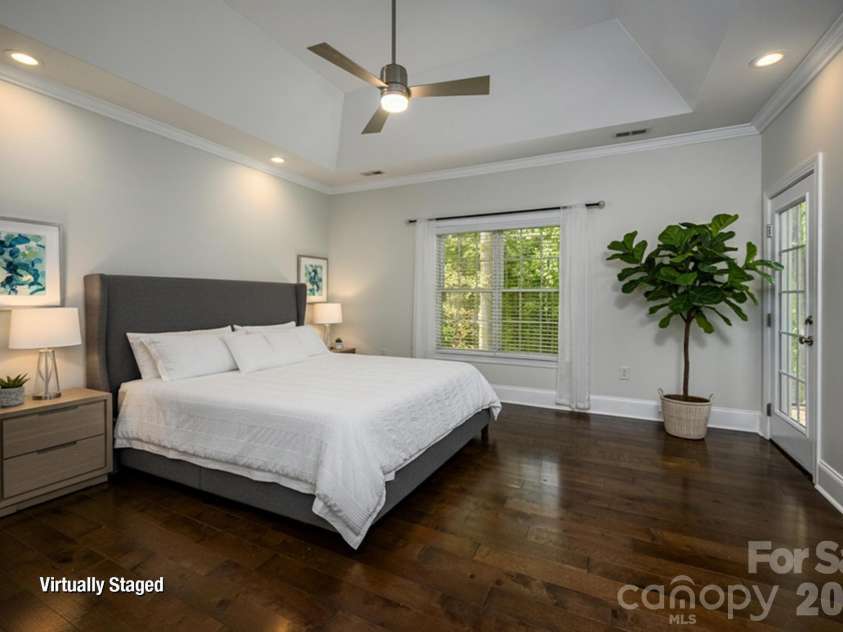 7867 Golf Course Drive, Denver, NC 28037.  MLS# CAR4355635, YatesRealty ID 28391. Primary Bedroom w/Tray Ceiling