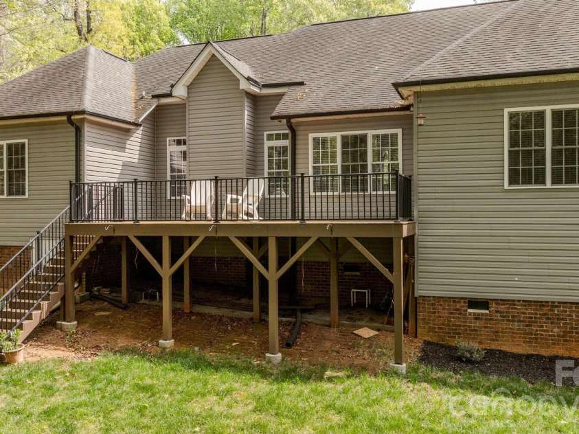 7867 Golf Course Drive, Denver, NC 28037.  MLS# CAR4355635, YatesRealty ID 28391. Rear View