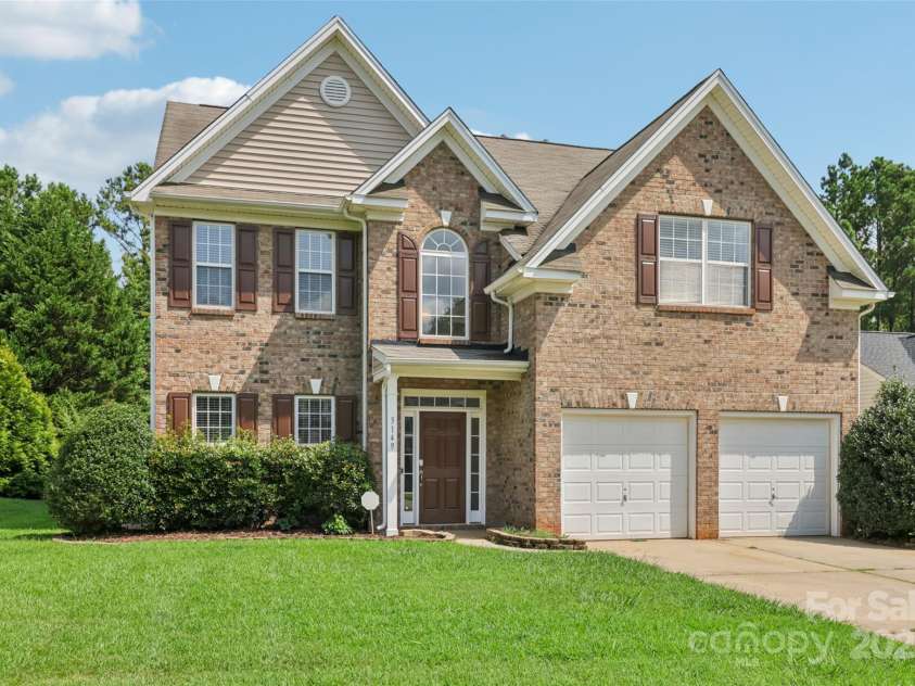 3149 Pine Bluff Way, Fort Mill, SC 29707.  MLS# CAR4280537, YatesRealty ID 28392. Front Elevation