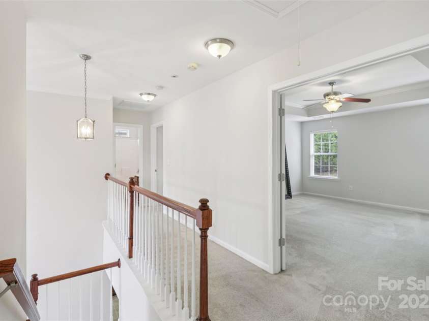 3149 Pine Bluff Way, Fort Mill, SC 29707.  MLS# CAR4280537, YatesRealty ID 28392. Upper Hallway