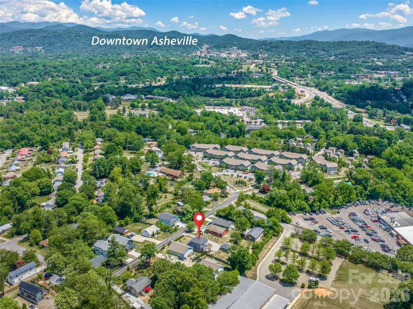 310 Hazel Mill Road, Asheville, NC 28806.  MLS# CAR4385682, YatesRealty ID 28409. Location, Location, Location!