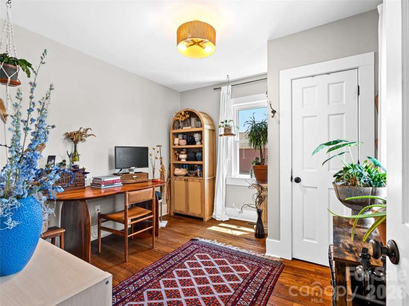 310 Hazel Mill Road, Asheville, NC 28806.  MLS# CAR4385682, YatesRealty ID 28409. Main level Bedroom / Office
