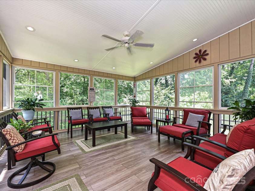 2621 Brightmoor Ridge Drive, Matthews, NC 28105.  MLS# CAR4275858, YatesRealty ID 28410. All Season Screened Porch