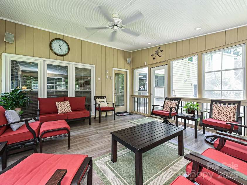 2621 Brightmoor Ridge Drive, Matthews, NC 28105.  MLS# CAR4275858, YatesRealty ID 28410. All Season Screened Porch
