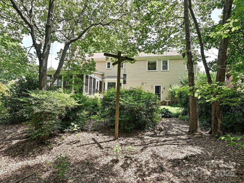 2621 Brightmoor Ridge Drive, Matthews, NC 28105.  MLS# CAR4275858, YatesRealty ID 28410. Rear View of Home