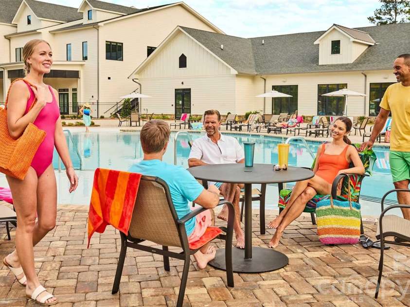 211 Marina Bay Trail, Locust, NC 28097.  MLS# CAR4388446, YatesRealty ID 28419. Outdoor Resort-Style Pool