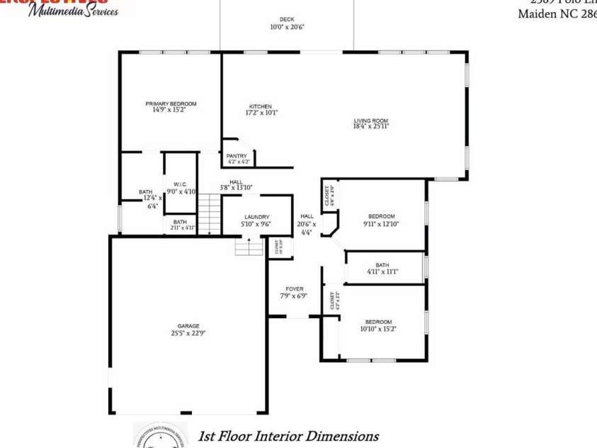 2589 Polo Lane, Maiden, NC 28650.  MLS# CAR4264750, YatesRealty ID 28419. 