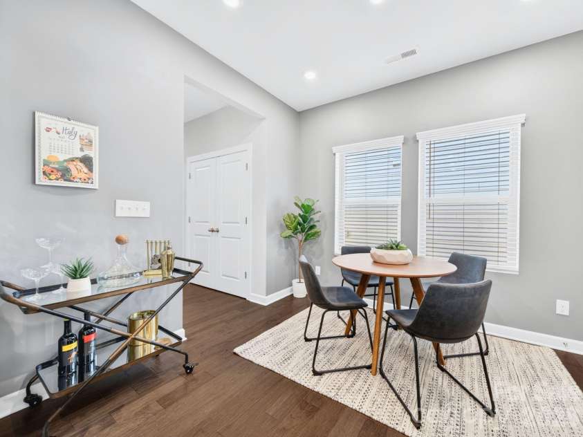 11721 Mesquite Road, Huntersville, NC 28078.  MLS# CAR4377053, YatesRealty ID 28422. Dining Area 