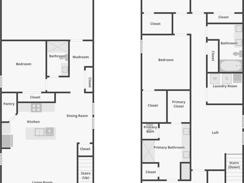 11721 Mesquite Road, Huntersville, NC 28078.  MLS# CAR4377053, YatesRealty ID 28422. Floor Plan 