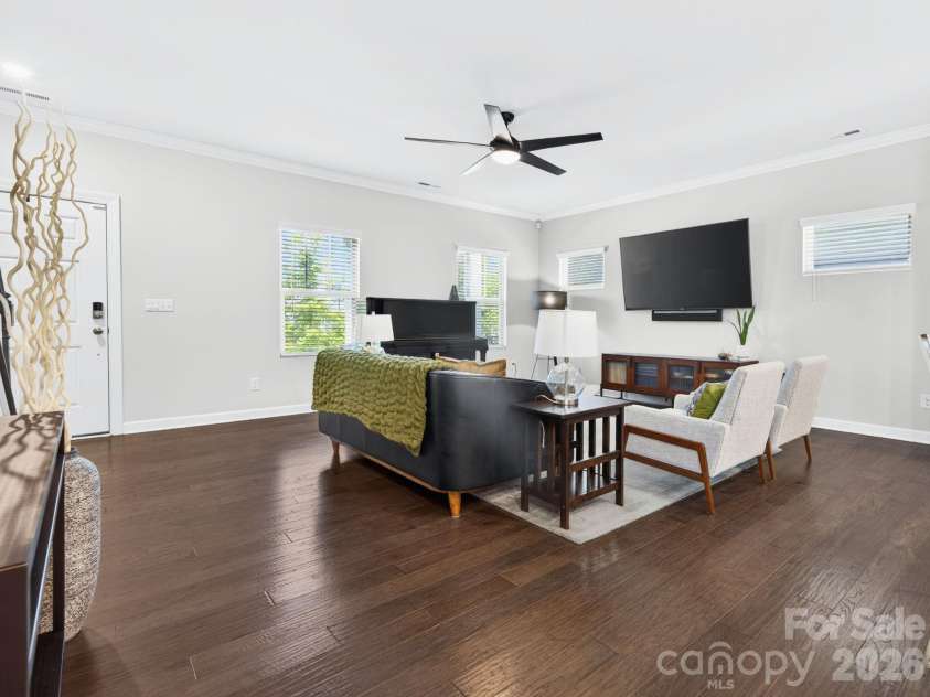 11721 Mesquite Road, Huntersville, NC 28078.  MLS# CAR4377053, YatesRealty ID 28422. Great Room 