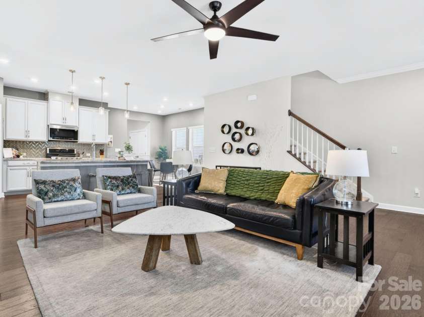11721 Mesquite Road, Huntersville, NC 28078.  MLS# CAR4377053, YatesRealty ID 28422. Great Room 