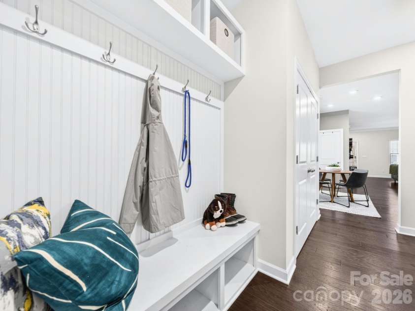 11721 Mesquite Road, Huntersville, NC 28078.  MLS# CAR4377053, YatesRealty ID 28422. Mudroom 