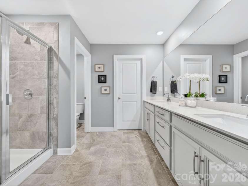 11721 Mesquite Road, Huntersville, NC 28078.  MLS# CAR4377053, YatesRealty ID 28422. Primary Bathroom 