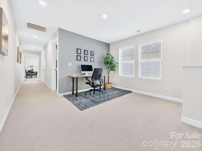 11721 Mesquite Road, Huntersville, NC 28078.  MLS# CAR4377053, YatesRealty ID 28422. Upstairs Loft 