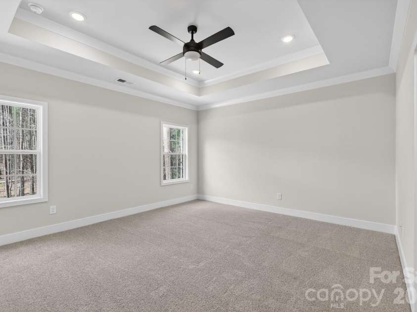 302 Gorham Drive, Albemarle, NC 28001.  MLS# CAR4346563, YatesRealty ID 28434. Primary bedroom