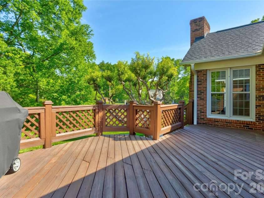 1188 Fawn Ridge Road, Concord, NC 28027.  MLS# CAR4369825, YatesRealty ID 28437. Spacious deck