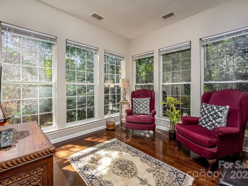 8412 Bridgestone Drive, Huntersville, NC 28078.  MLS# CAR4278792, YatesRealty ID 28445. Family room or home office off of great room