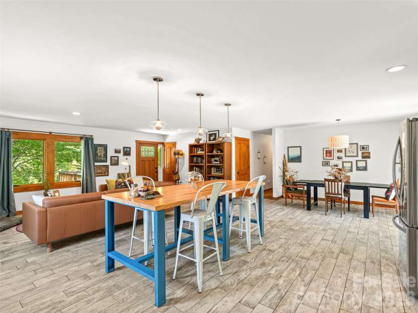 241 Pinners Cove Road, Asheville, NC 28803.  MLS# CAR4385845, YatesRealty ID 28453. Open floor plan for easy entertaining.
