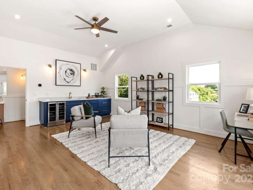1119 Myers Street, Charlotte, NC 28206.  MLS# CAR4281419, YatesRealty ID 2846. Bonus room