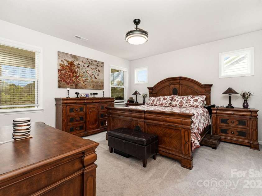211 Aldendale Drive, Indian Trail, NC 28079.  MLS# CAR4278508, YatesRealty ID 28461. Primary bedroom