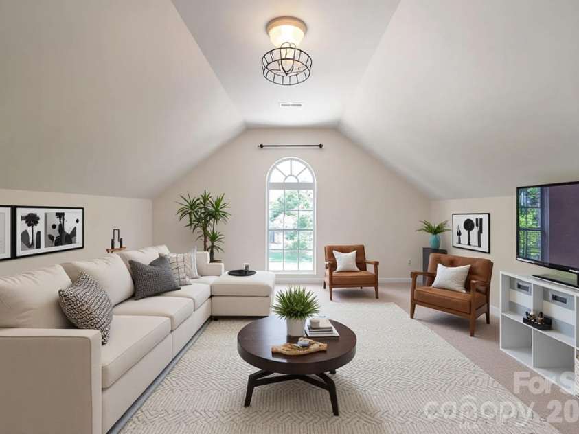 10507 Bere Island Drive, Charlotte, NC 28278.  MLS# CAR4385284, YatesRealty ID 28462. Bonus Room - Virtually Staged