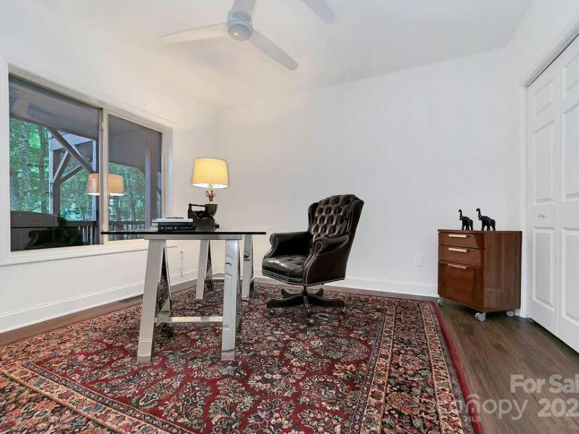 66 Ottaray Court, Brevard, NC 28712.  MLS# CAR4280807, YatesRealty ID 28466. 2nd guest room is currently being used as an office